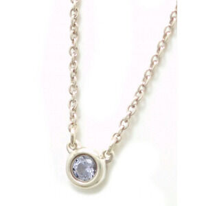 TIFFANYCo Tiffany By the Yard Necklace Silver Tanzanite